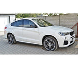 Maxton Design Maxton Design Side Skirts Diffusers BMW F26 X4 M-Package