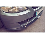 Maxton Design Front Racing Splitter BMW Z4 Coupe E86 | BM-Z4-86-C-CNC-FD1A