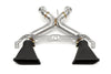 Fabspeed Supersport X-Pipe Exhaust - McLaren 650S - Can-Am Quad Style - Polished