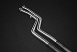Capristo BMW M3/4 (F80/82/83) - SET of Post Cat Spare Pipes (No Muffler) and Middle Silencer Spare | 02BM07403009