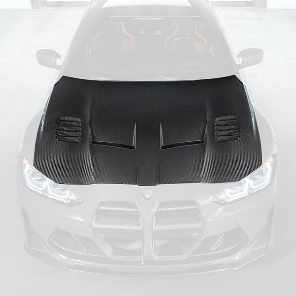Vorsteiner BMW G8X M3/M4 VRS GTS-V Aero Hood Carbon Fiber PP 2x2 Glossy | BMV3380