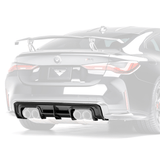 Vorsteiner BMW G82 M4 VRS Aero Rear Diffuser Carbon Fiber PP 2x2 Glossy (M4 Only) | BMV3351