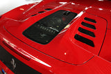 Capristo Ferrari 458 Spider - Carbon and Glass Bonnet (Primed Top/Gloss Bottom) 03FE004100062L