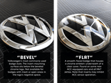 Klii Motorwerkes Select / Inlay / Bevel VW Front Badge Insert - Harlequin K19-XVFR