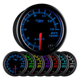 GlowShift Gauges Black 7 Color 1500° F Exhaust Gas Temperature Gauge | GS-C708_1500