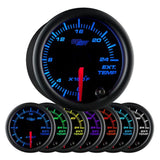 GlowShift Gauges Black 7 Color 2400° F Exhaust Gas Temperature Gauge | GS-C708