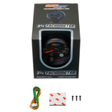 GlowShift Gauges GlowShift Gauges Black 7 Color 3-3/4" On-Dash Tachometer Gauge GS-C709