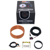 GlowShift Gauges GlowShift Gauges Black 7 Color 60 PSI Exhaust Pressure Gauge GS-C723_60