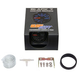 GlowShift Gauges GlowShift Gauges Black 7 Color BAR Boost Gauge GS-C701-Bar