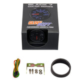GlowShift Gauges GlowShift Gauges Black 7 Color Fuel Level Gauge GS-C715
