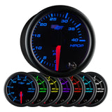 GlowShift Gauges Black 7 Color HPOP Gauge | GS-C721