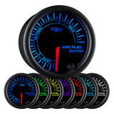 GlowShift Gauges GlowShift Gauges Black 7 Color Narrowband Air/Fuel Ratio Gauge GS-C702