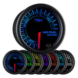 GlowShift Gauges Black 7 Color Narrowband Air/Fuel Ratio Gauge | GS-C702