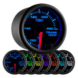 GlowShift Gauges Black 7 Color Transmission Temperature Gauge | GS-C712