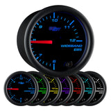 GlowShift Gauges Black 7 Color Needle E85 Wideband Air/Fuel Ratio Gauge | GS-C702-E85