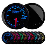 GlowShift Gauges Elite 10 Color 30 PSI Fuel Pressure Gauge | GS-ET11_30