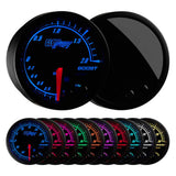 GlowShift Gauges Elite 10 Color BAR Oil Pressure Gauge | GS-ET04-BAR