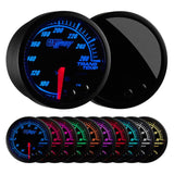 GlowShift Gauges Elite 10 Color Transmission Temperature Gauge | GS-ET12