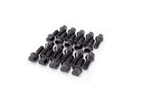 Aodhan 12x1.25 / Black Aodhan Wheel Lugs 17mm (LB55) AHLB5512125BK