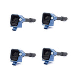 Dinan Blue Dinan Ignition Coil (B Series Style) Set of 4 - BMW/MINI (many models check fitment) D650-0010-KT4