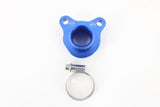 Vargas Turbo Technologies Blue VTT Billet Cylinder head Outlet Adapter VTT-COOLANT-ADAPTER-BLUE