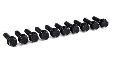 Bolt Kit in Black - Cone Seat 12x1.5 - 43mm (Set of 10)