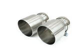 Fabspeed Fabspeed Deluxe Dual Style Tips (Polished) - Porsche 987 Boxster | Cayman FS.POR.987.DLTP