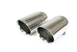 Fabspeed Fabspeed Deluxe Dual Style Tips (Polished) - Porsche 987 Boxster | Cayman FS.POR.987.DLTP