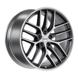 BBS 20x10.5 / 5x112 et34 / cb82 BBS CC-R 20" 5x112 Satin Graphite Diamond Cut Polished Rim CC0501GRPK