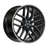 BBS 19x8 / 5x108 et45 / cb70 BBS CC-R 19" 5x108 Satin Black Polished Rim CC2001BPO