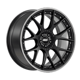 BBS 20x10.5 / 5x112 et35 / cb82 BBS CH-RII 20" 5x112 Satin Black Center Platinum Lip CH656BPPO