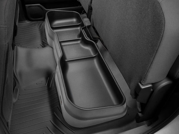 WeatherTech 2019+ Chevrolet Silverado 1500 Underseat Storage System - Black | 4S010