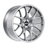 BBS 19x8 / 5x120 et40 / cb82 BBS CH-R 19" 5x120 Brilliant Silver Polished Rim CH129SPO
