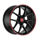 BBS 19x8.5 / 5x112 et32 / PFS BBS CI-R 19" 5x112 Satin Black/Red Lip CI2101NE