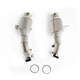 CTS Turbo High-Flow Catted Downpipe - Mercedes-Benz W213 / W205 C43 / E43 AMG M276 | CTS-EXH-DP-0052-CAT