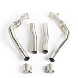 CTS Turbo Mid Pipes/Resonator Delete - Audi / C8 / RS6 / RS7 | CTS-EXH-TP-0016