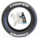 Tire Stickers 4 OF EACH / BLUE / 14"-16" / 1.25" Tire Stickers - COOPER - Permanent COOP-1416-125-4-B