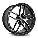 Curva Concepts 20x10 et40 / 5x120 / cb72.56 Curva CFF25 20" 5x120 Gloss Black Machine Face CFF25-20101204072BMF