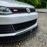 CJM Industries Chassis Mounted Splitter with Air Dam (60mm lip) - VW / Mk6 / GLI | 2022145-6gliV2CS