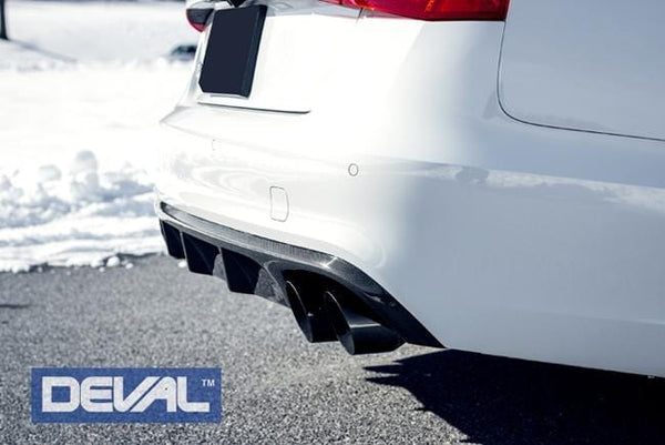 Deval Carbon Fiber Rear Diffuser | C7 Audi S6 | D40234 – UroTuning