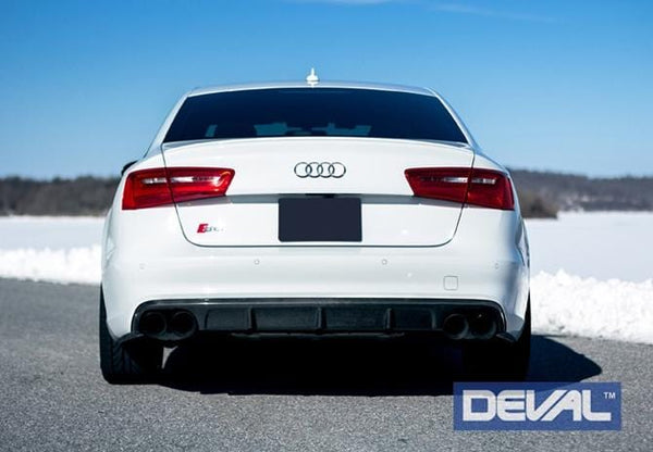 Deval Carbon Fiber Rear Diffuser | C7 Audi S6 | D40234 – UroTuning