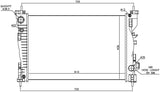 Nissens Radiator - Alfa Romeo 50514474-NIS