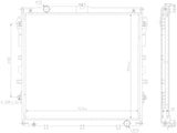 Radiator - Toyota | 164000S010