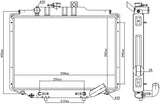 Radiator - Mitsubishi | MR212835