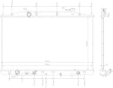 Radiator - Honda | 19010RV0A51
