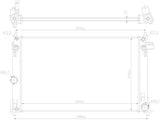 Radiator - Toyota | 164000T350
