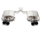 Dinan Polished Stainless Steel Dinan Free Flow Axle-Back Exhaust for BMW | F10 | 550i D660-0036