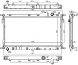 Radiator - Mazda | B61P15200A