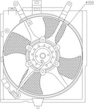 A/C Condenser Fan Assembly - Volvo | 308220359