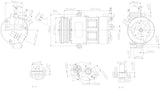 A/C Compressor - Ford | CV6119D629BG